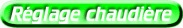 Accès page entretient chaudière